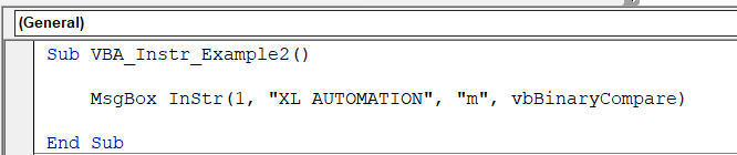 Instr Function