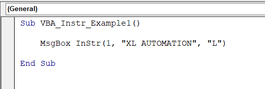 Instr Function