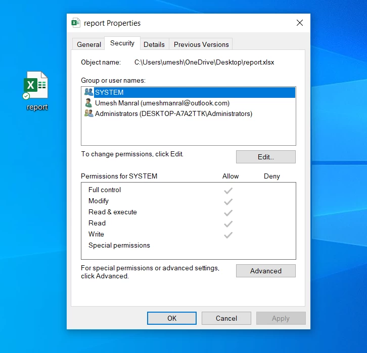 Check Security