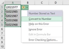 Error Checking and Converting