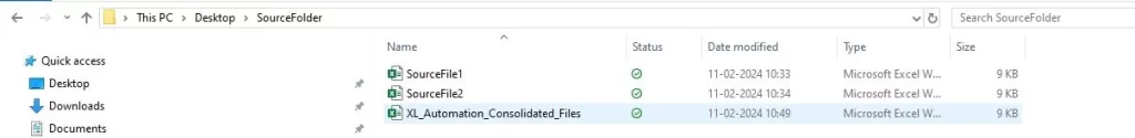 Combine Excel Files