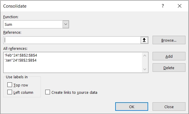 How to Combine All Sheets in Excel Consolidate Multiple Sheets